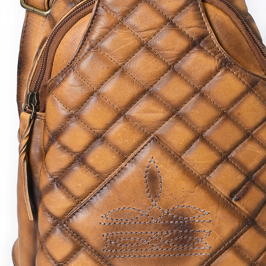 American Darling Sling Genuine Leather Women Bag Western Handbag Purse
