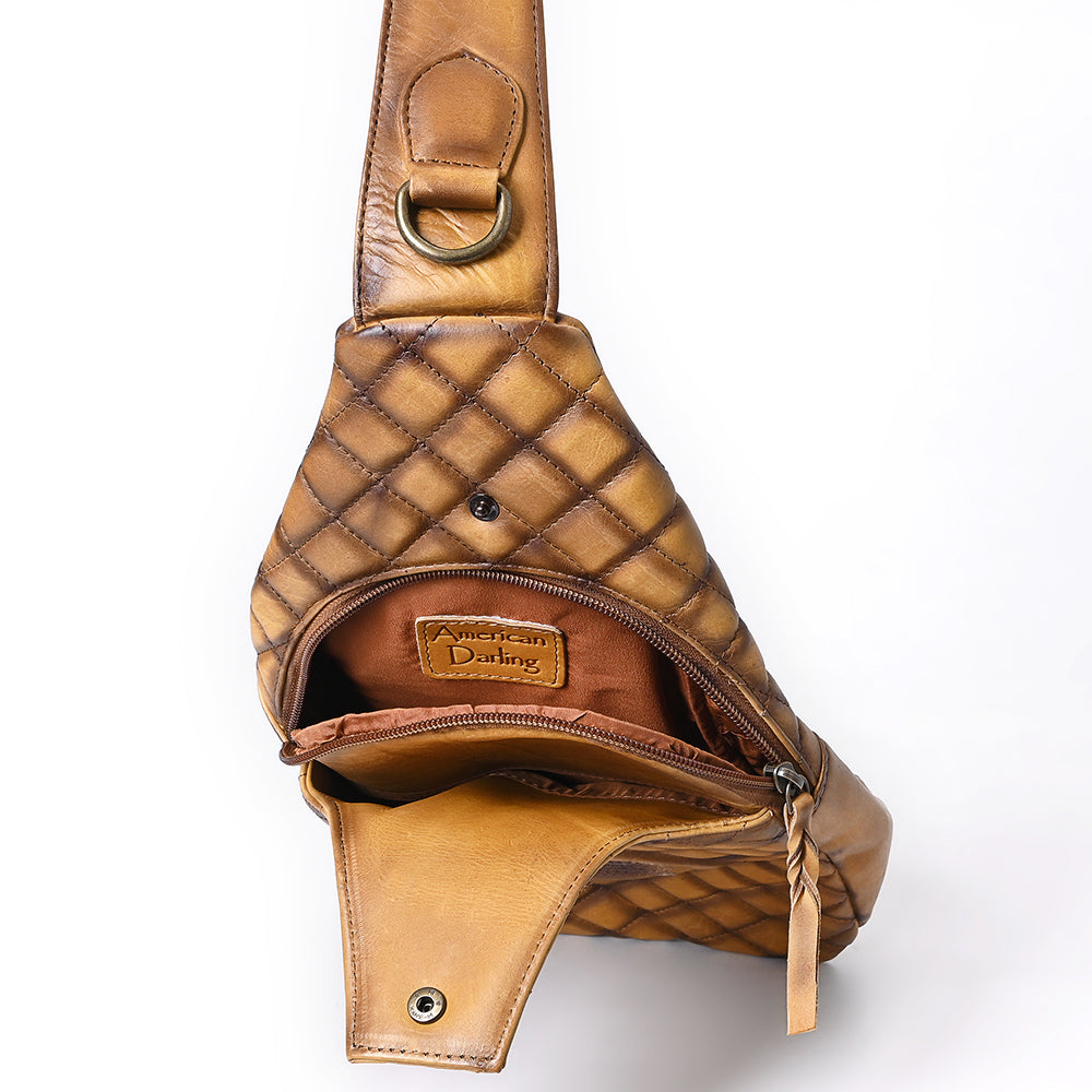 American Darling Sling Genuine Leather Women Bag Western Handbag Purse |