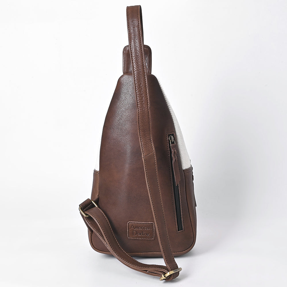 American Darling Sling Hair On Genuine Leather Women Bag Western Handbag Purse |