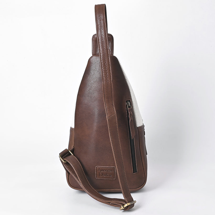 American Darling Sling Hair On Genuine Leather Women Bag Western Handbag Purse
