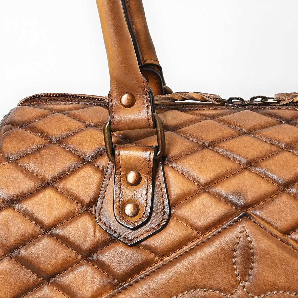 American Darling Cross Body I Hand Tooled Hair-On Genuine Leather Women Bag Western Handbag Purse |