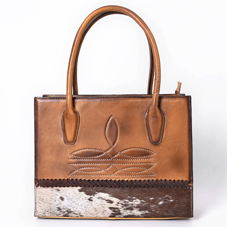 American Darling Tote Hair on Genuine Leather Western Women Bag Handbag Purse | Travel Bags College Casual
