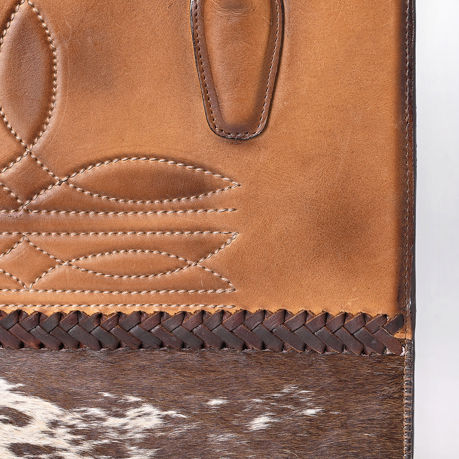 American Darling Tote Hair on Genuine Leather Western Women Bag Handbag Purse | Travel Bags College Casual