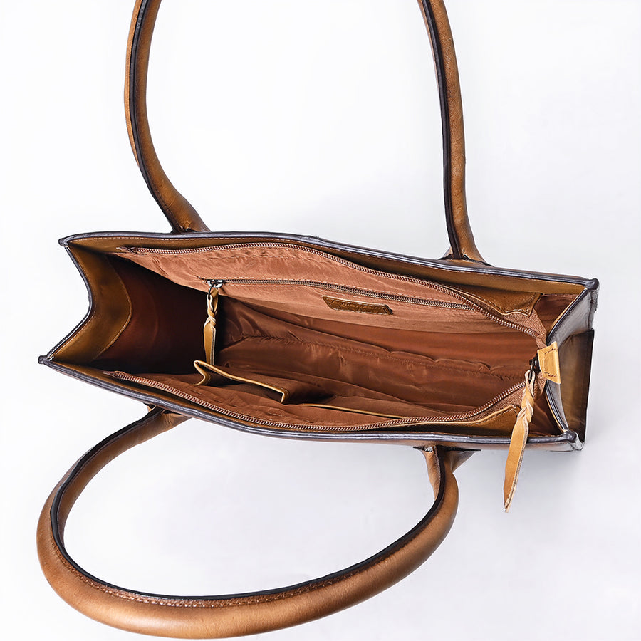 American Darling Tote Hair on Genuine Leather Western Women Bag Handbag Purse | Travel Bags College Casual
