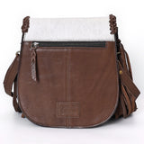 American Darling Crossbody Hair On Full Grain Genuine Western Leather Women Bag | Handbag Purse for Cute
