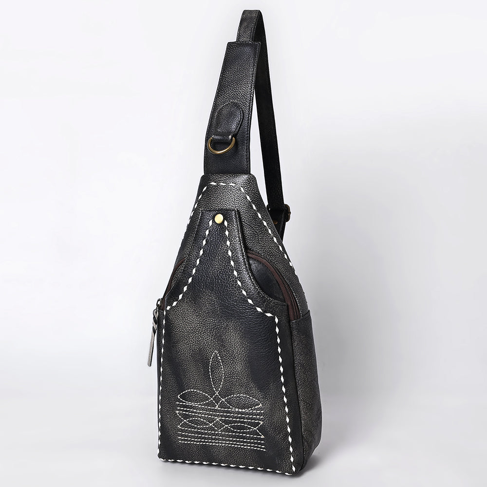 American Darling  GenuinSlinge Leather Women Bag Western Handbag |