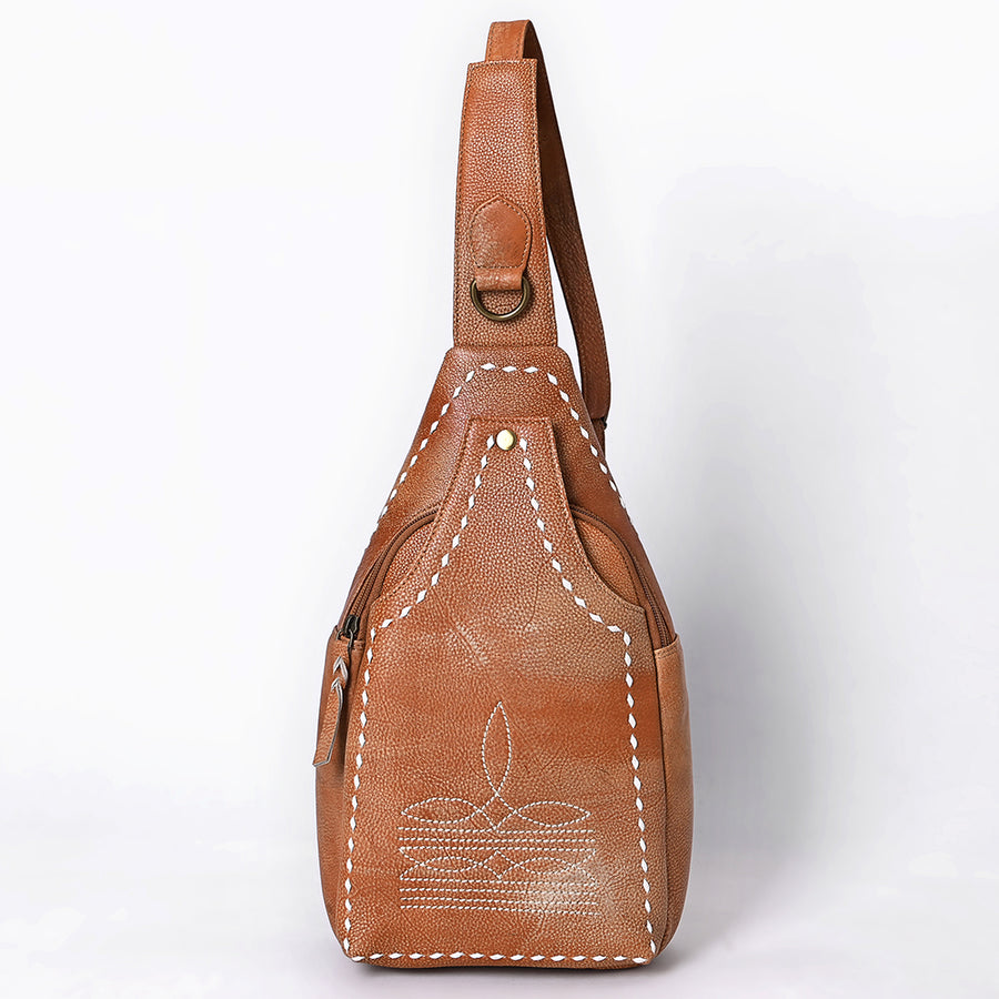 American Darling Sling Genuine Leather Women Bag Western Handbag