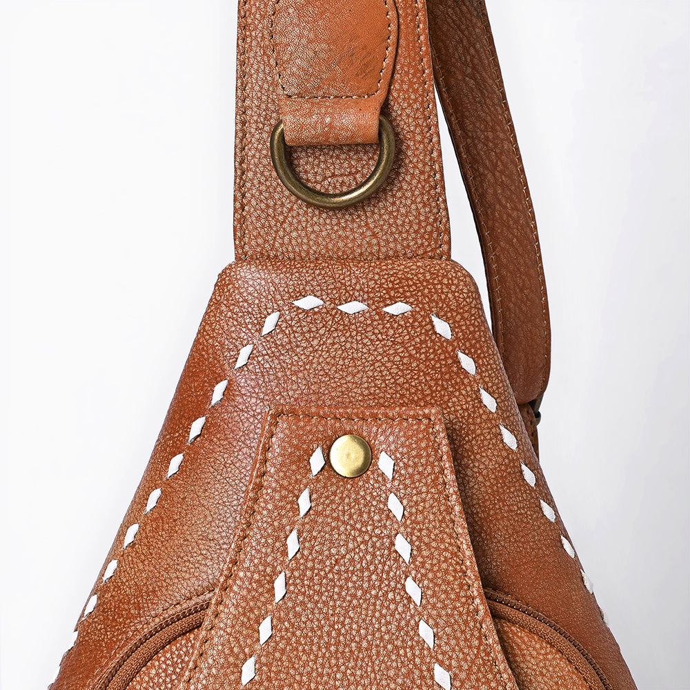 American Darling Sling Genuine Leather Women Bag Western Handbag |