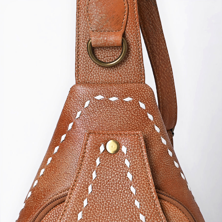 American Darling Sling Genuine Leather Women Bag Western Handbag