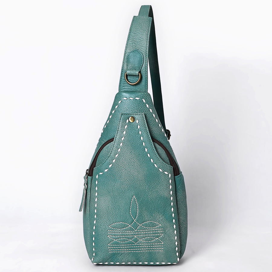 American Darling Sling Genuine Leather Women Bag Western Handbag