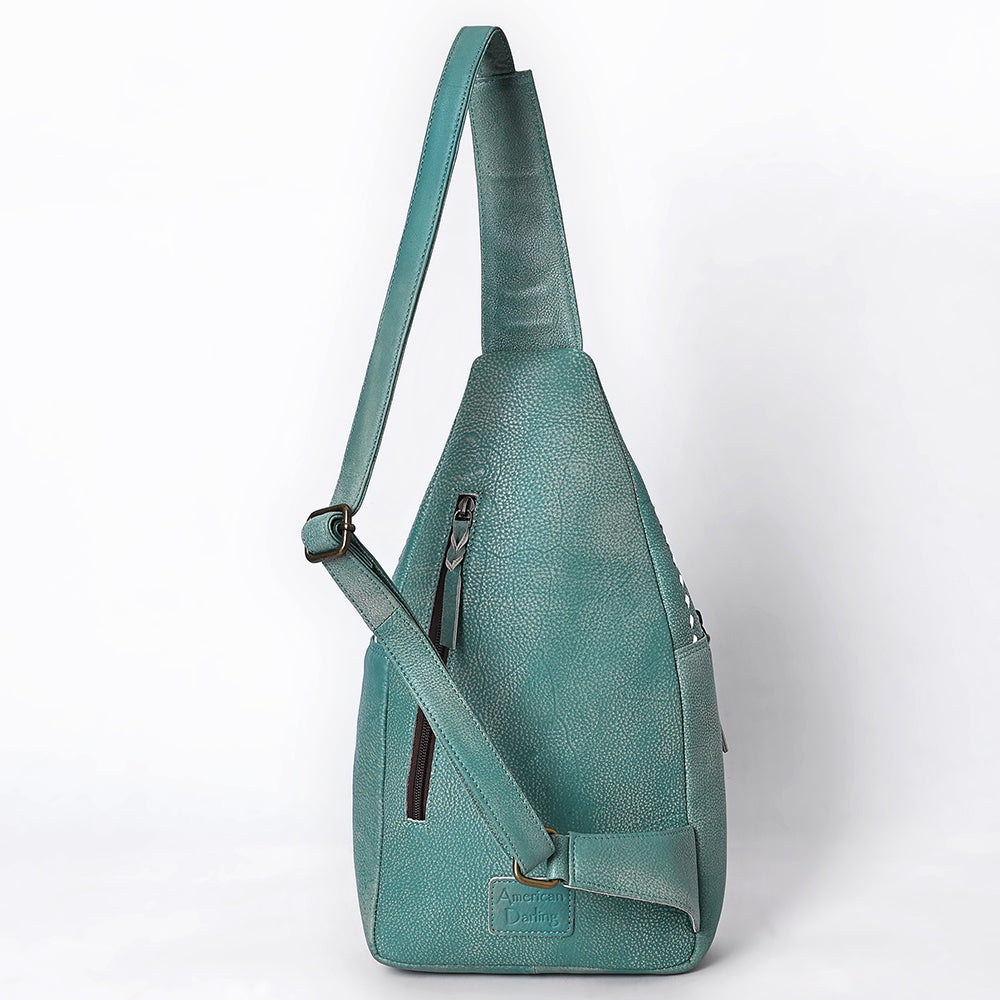 American Darling Sling Genuine Leather Women Bag Western Handbag |
