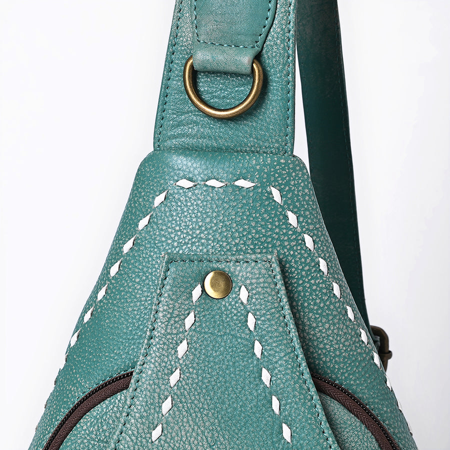 American Darling Sling Genuine Leather Women Bag Western Handbag