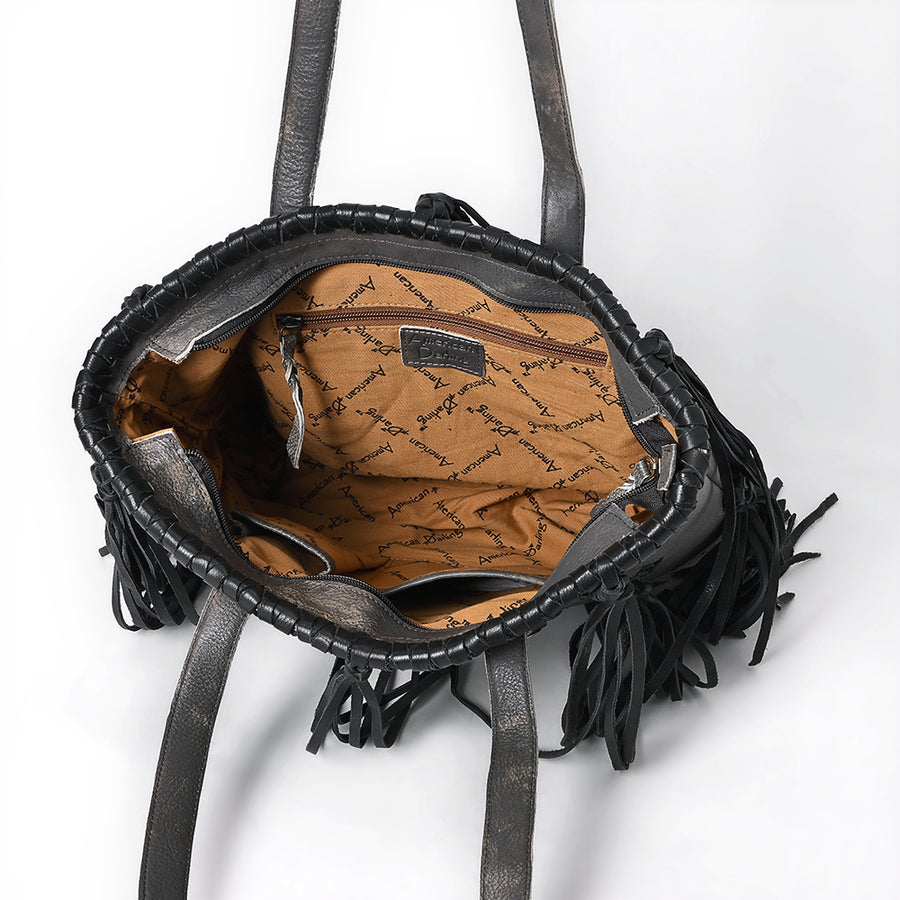 American Darling Tote Hair On Genuine Leather Women Bag Western Handbag