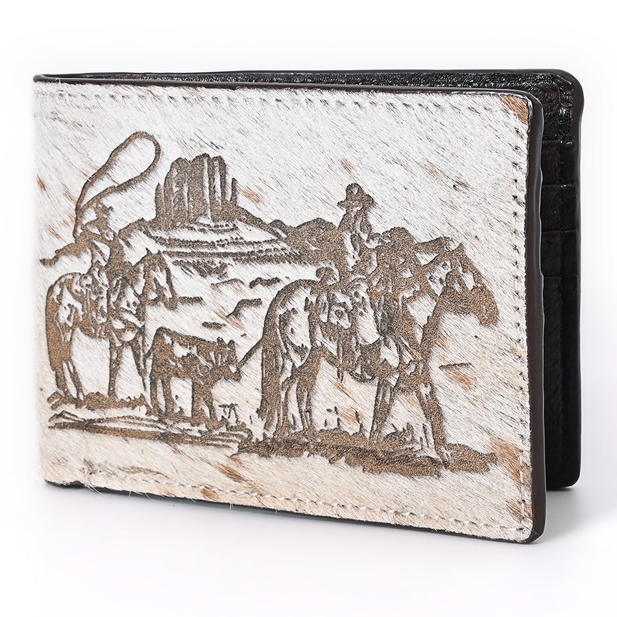 American Darling Wallet Hair-On Genuine Leather Women Bag Western Handbag Purse - Uhorse