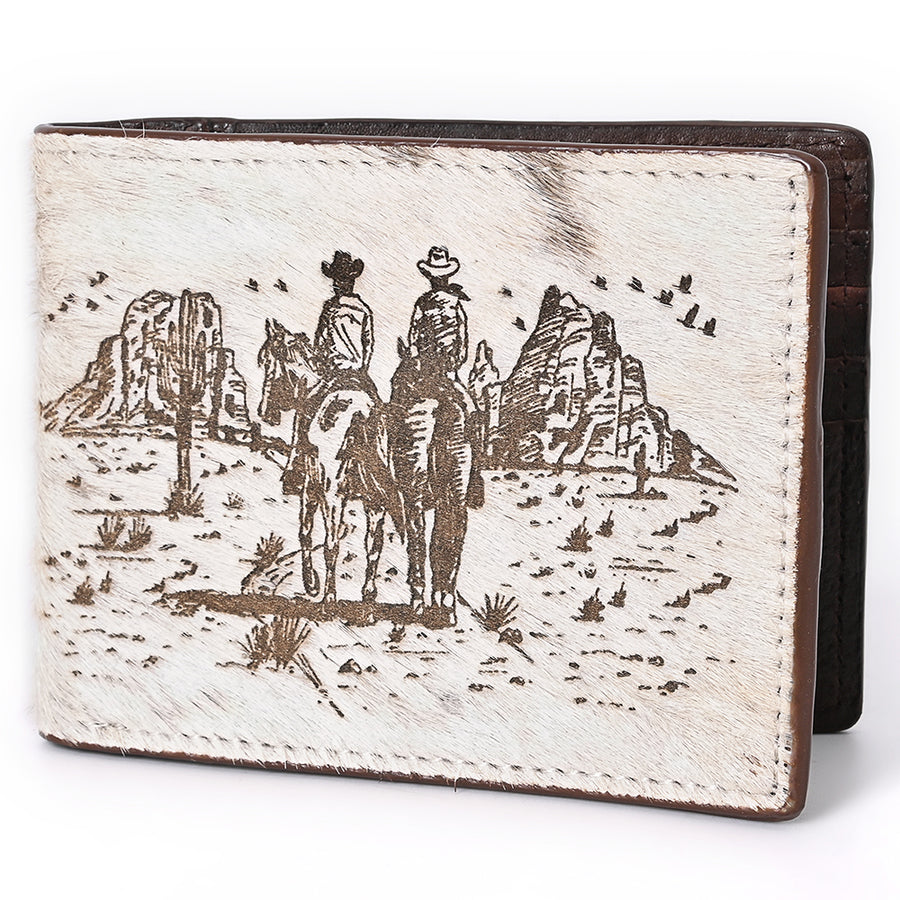 American Darling Wallet Hair-On Genuine Leather Women Bag Western Handbag Purse - Uhorse