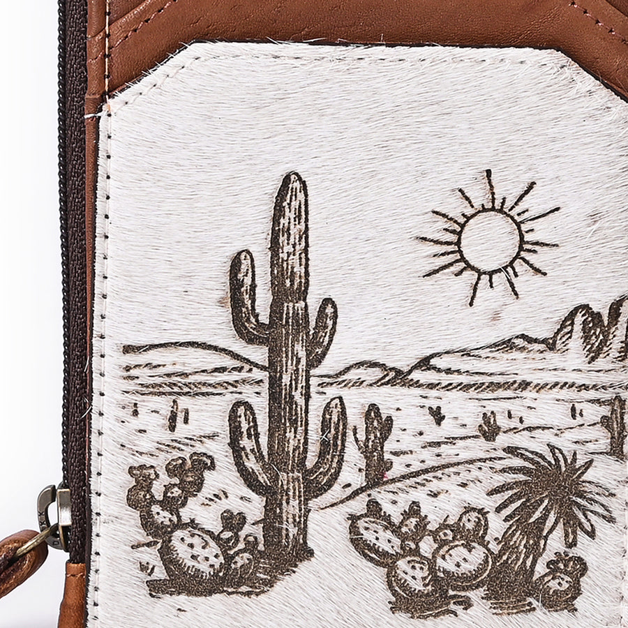 American Darling Card-Holder Hair On Genuine Leather women bag western handbag purse
