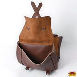 Hilason Western Horse Trail Riding Heavy Duty Genuine Leather Saddle Bag
