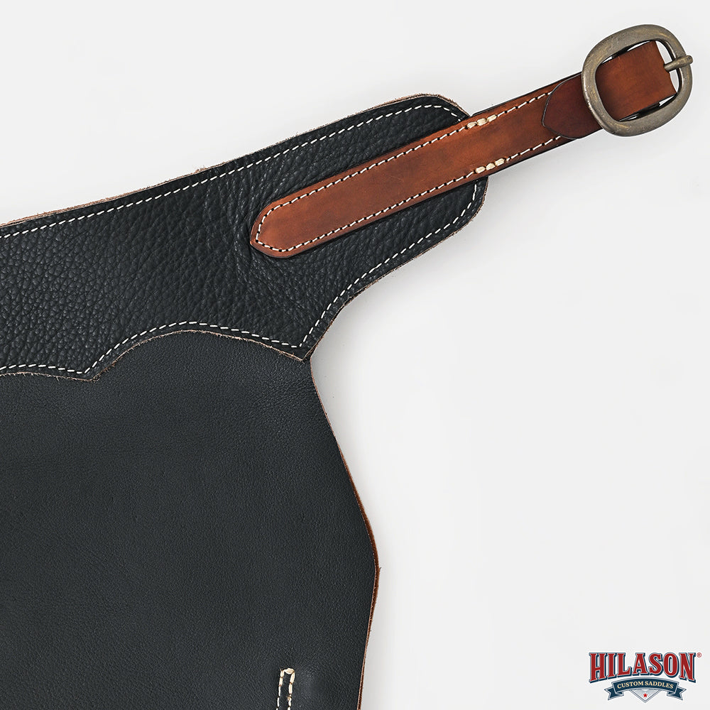 HILASON Western Horse Bull Riding Adult Rodeo Genuine Handmade Leather Chaps