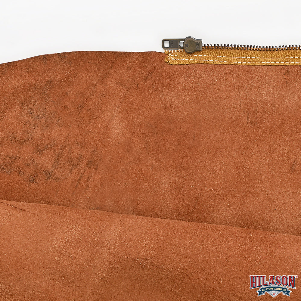 HILASON Western Horse Bull Riding Adult Rodeo Genuine Handmade Leather Chaps