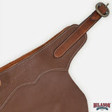 HILASON Western Horse Bull Riding Adult Rodeo Genuine Handmade Leather Chaps