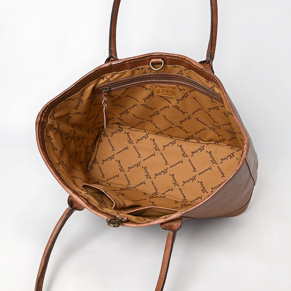 American Darling Tote Genuine Leather Women Bag Western Handbag Purse | Travel Bags