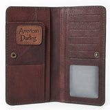 American Darling Western Genuine Leather Handbag Purse Wallet Bag For Women Girl