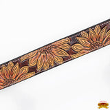 HILASON Western Horse Hand Carved American Leather Breast Collar Headstall