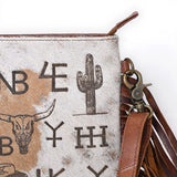 American Darling Cross Body Hair On Full Grain Genuine Leather Western Women Bag Handbag Purse | Purses for Cute