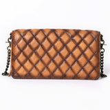 American Darling Wallet Hand Tooled Genuine Leather Western Women Bag | Handbag Purse Wristlet Travel Clutch