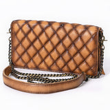 American Darling Wallet Hand Tooled Genuine Leather Western Women Bag | Handbag Purse Wristlet Travel Clutch