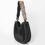 American Darling Hobo Suede Hand Tooled Genuine Leather Women Bag Western Handbag Purse