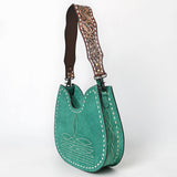 American Darling Hobo Suede Hand Tooled Genuine Leather Women Bag Western Handbag Purse