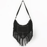 American Darling Small Crossbody Suede Genuine Leather Women Bag Western Handbag Purse|