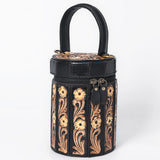 American Darling Jewelry Case Hand Tooled Genuine Leather Women Bag Western Handbag | Purse