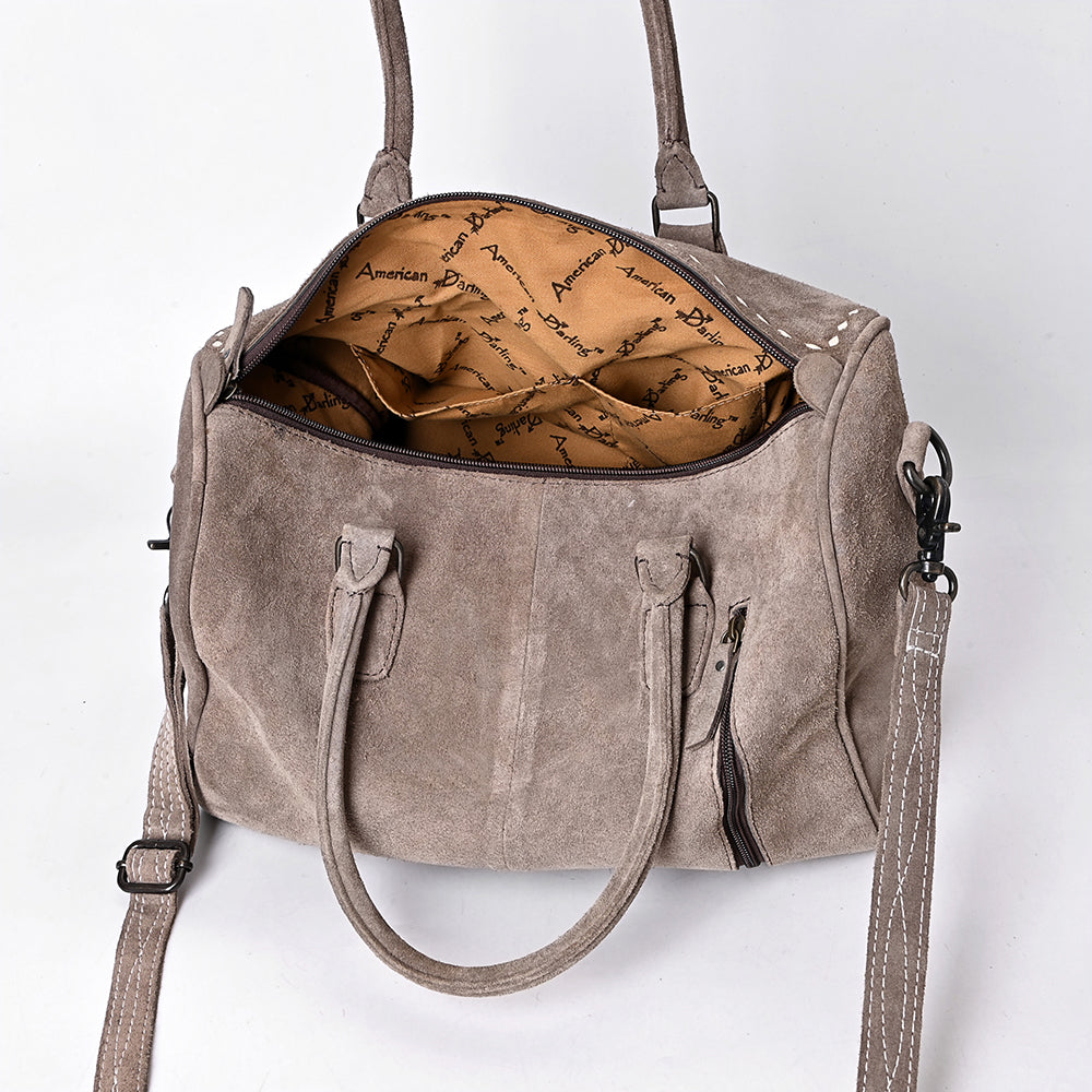 American Darling Genuine Suede Leather women bag western handbag purse