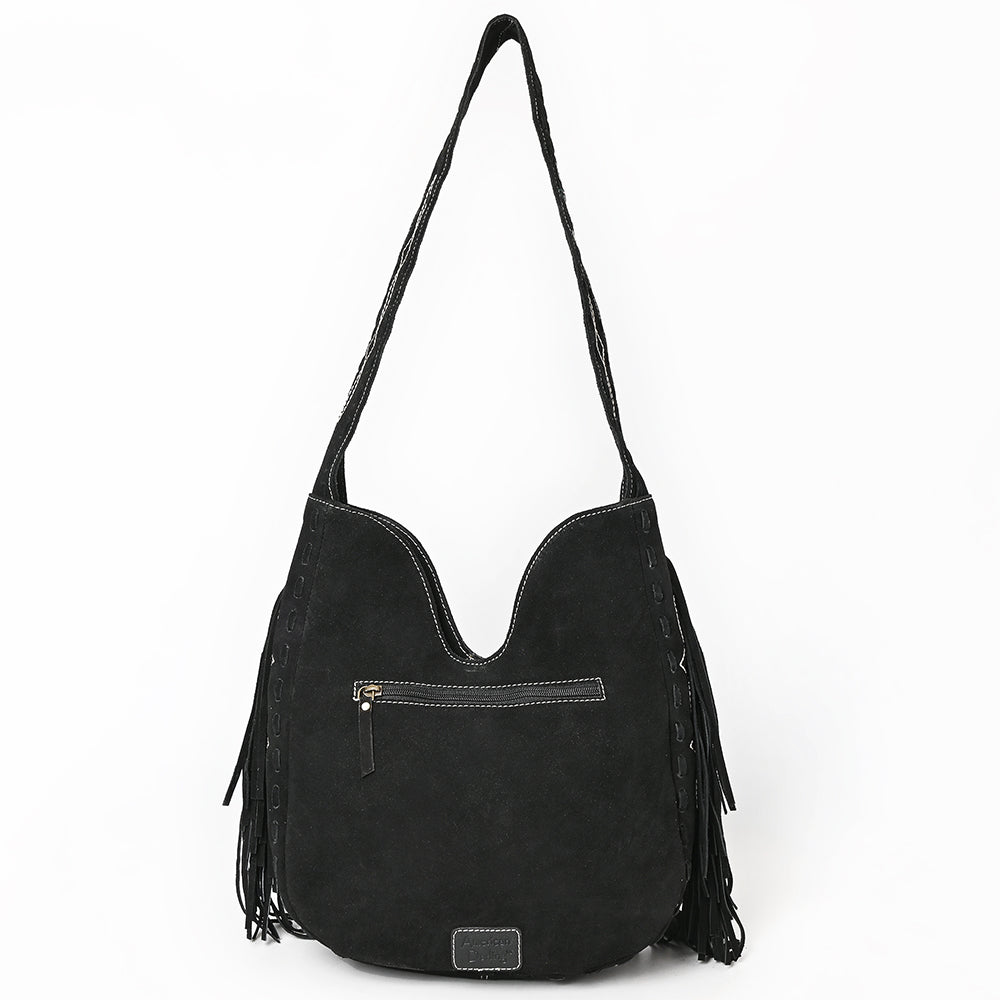 American Darling Large Crossbody Suede Genuine Leather Women Bag Western Handbag Purse