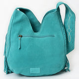 American Darling Large Crossbody Suede Genuine Leather Women Bag Western Handbag Purse