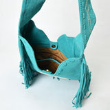 American Darling Large Crossbody Suede Genuine Leather Women Bag Western Handbag Purse