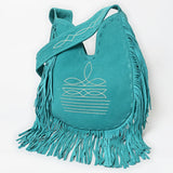 American Darling Large Crossbody Suede Genuine Leather Women Bag Western Handbag Purse