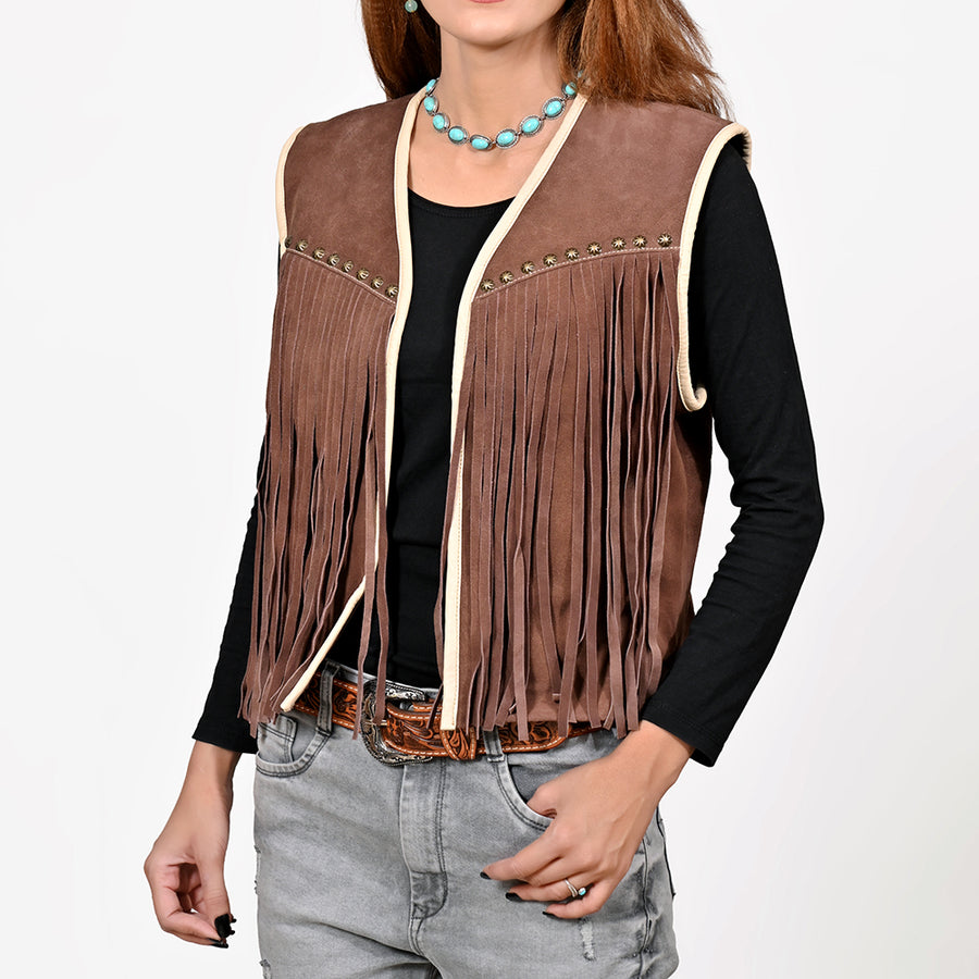 ADJKT056 Genuine Suede leather Women jacket dress ladies girl