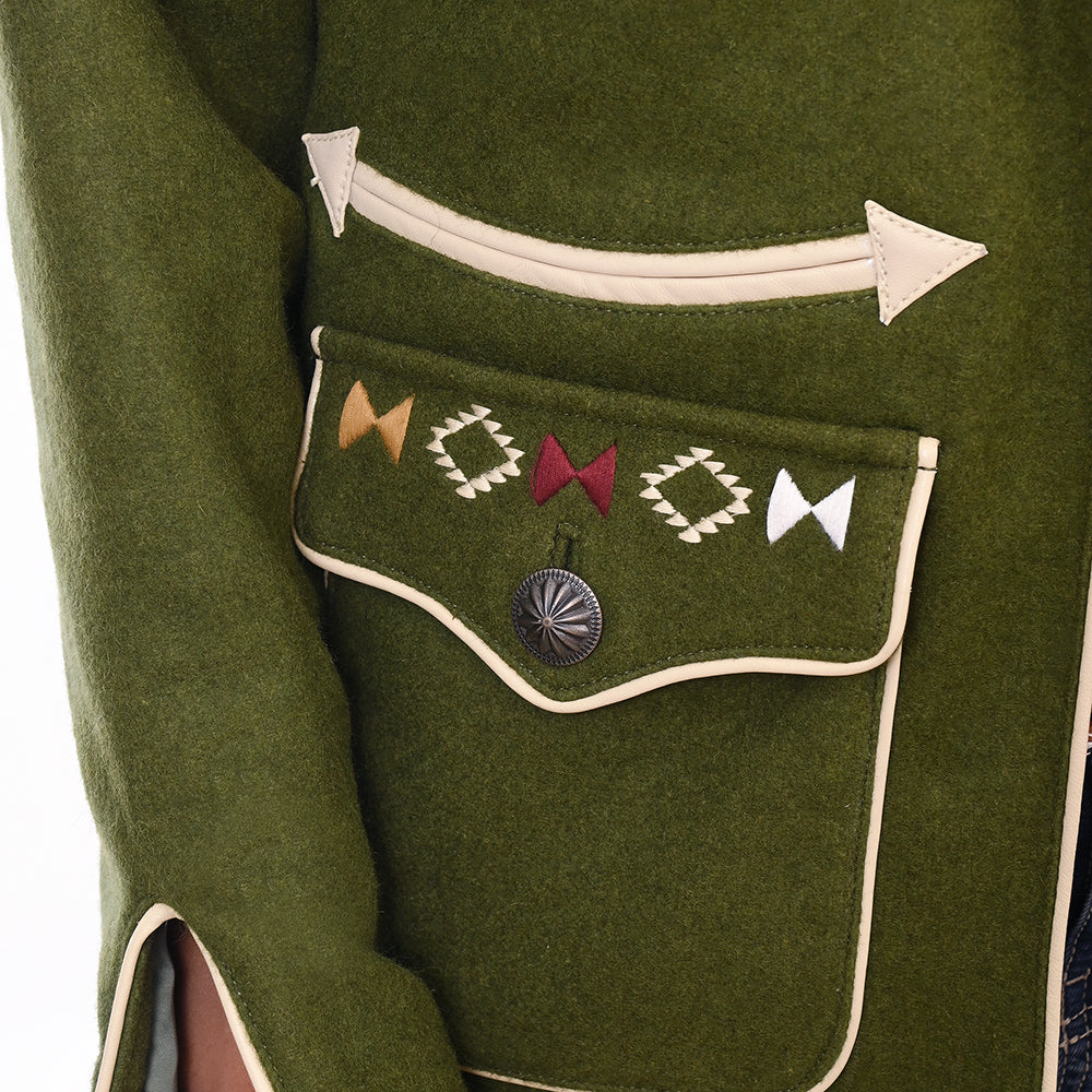 American Darling ADJKT069 Genuine Suede leather Women shirt jacket dress ladies girl