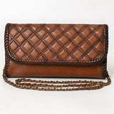 American Darling Cross Body Chain Strap Genuine Leather Women Bag Western Handbag Purse Girls Brown |
