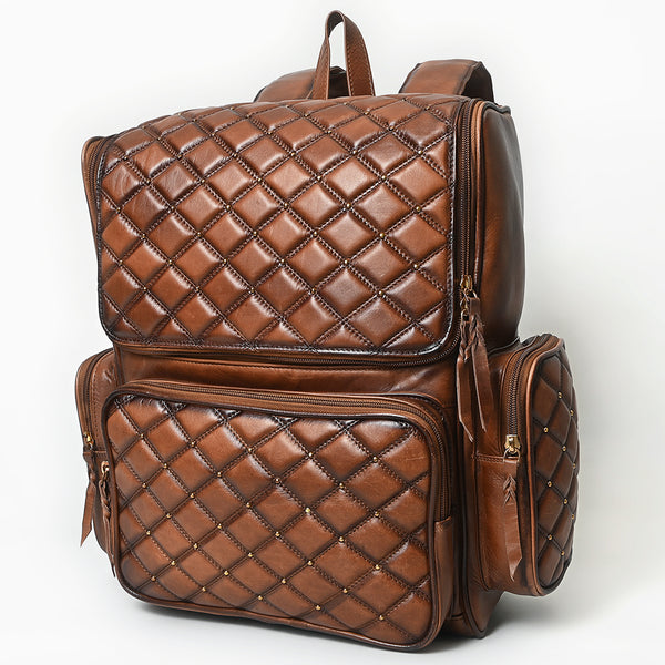 American Darling Backpack Bag Beautifully Quilted Genuine  display picture 2