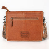 American Darling Crossbody Hand Tooled Genuine Leather women bag western handbag purse