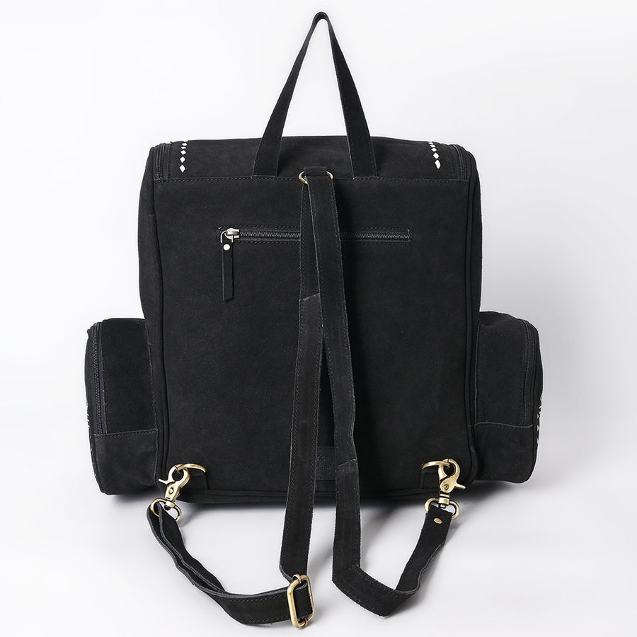 American Darling Genuine Suede Leather Backpack Handcrafted Boot Stitched Embroidery Eco-Friendly Full Grain Leather