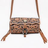 American Darling Organiser Bag Beautifully Hand Tooled Leather women