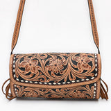 American Darling Organiser Bag Beautifully Hand Tooled Leather women