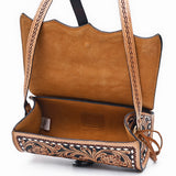American Darling Organiser Bag Beautifully Hand Tooled Leather women