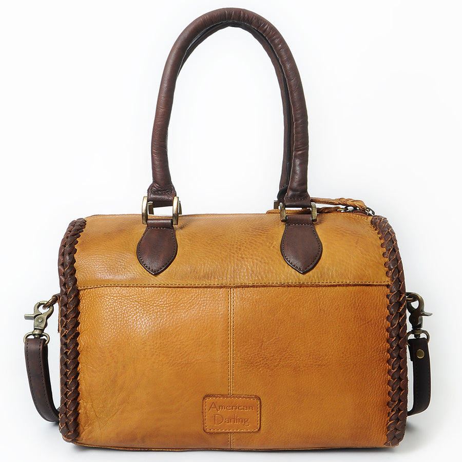 American Darling Duffel Bag Beautifully Hair on Genuine Leather women