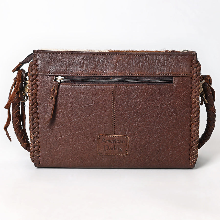 American Darling Cross Body Hair On Genuine Leather Women Bag Western Handbag Purse